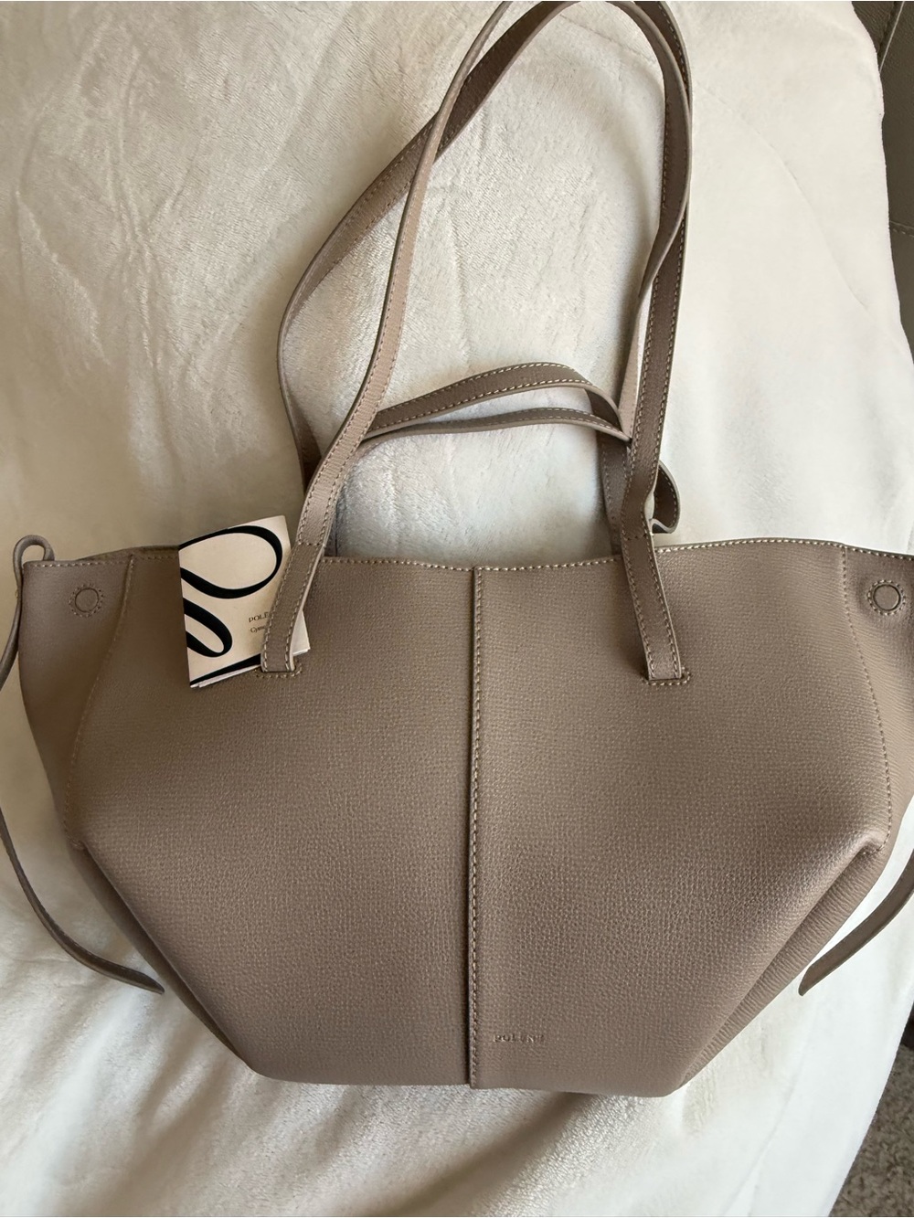 NEW Polene Cyme Mini in Taupe